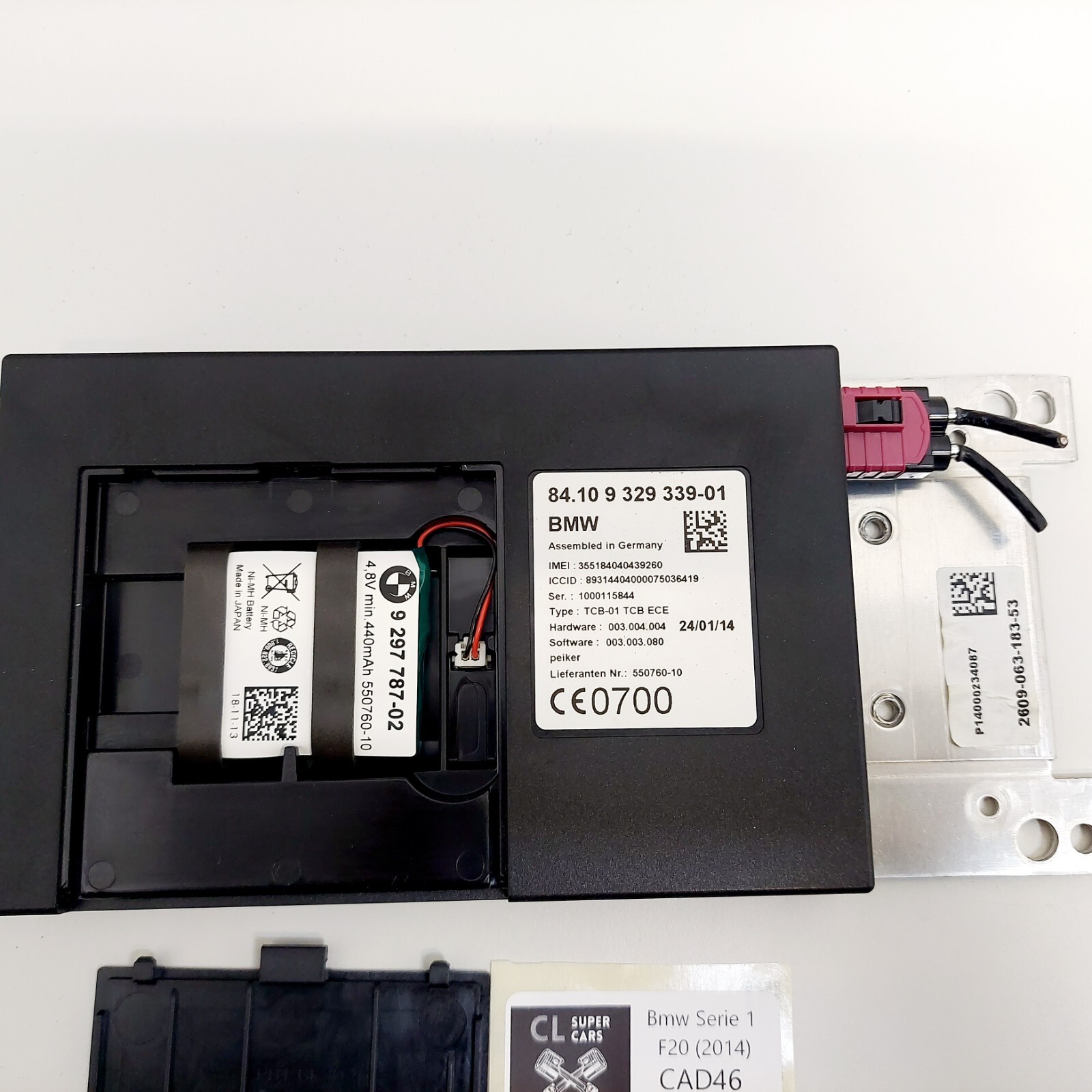 CENTRALINA BLUETOOTH TELEFONO 8410932933901 BMW SERIE 1 F20 2011-2016 N47D20C - immagine 3