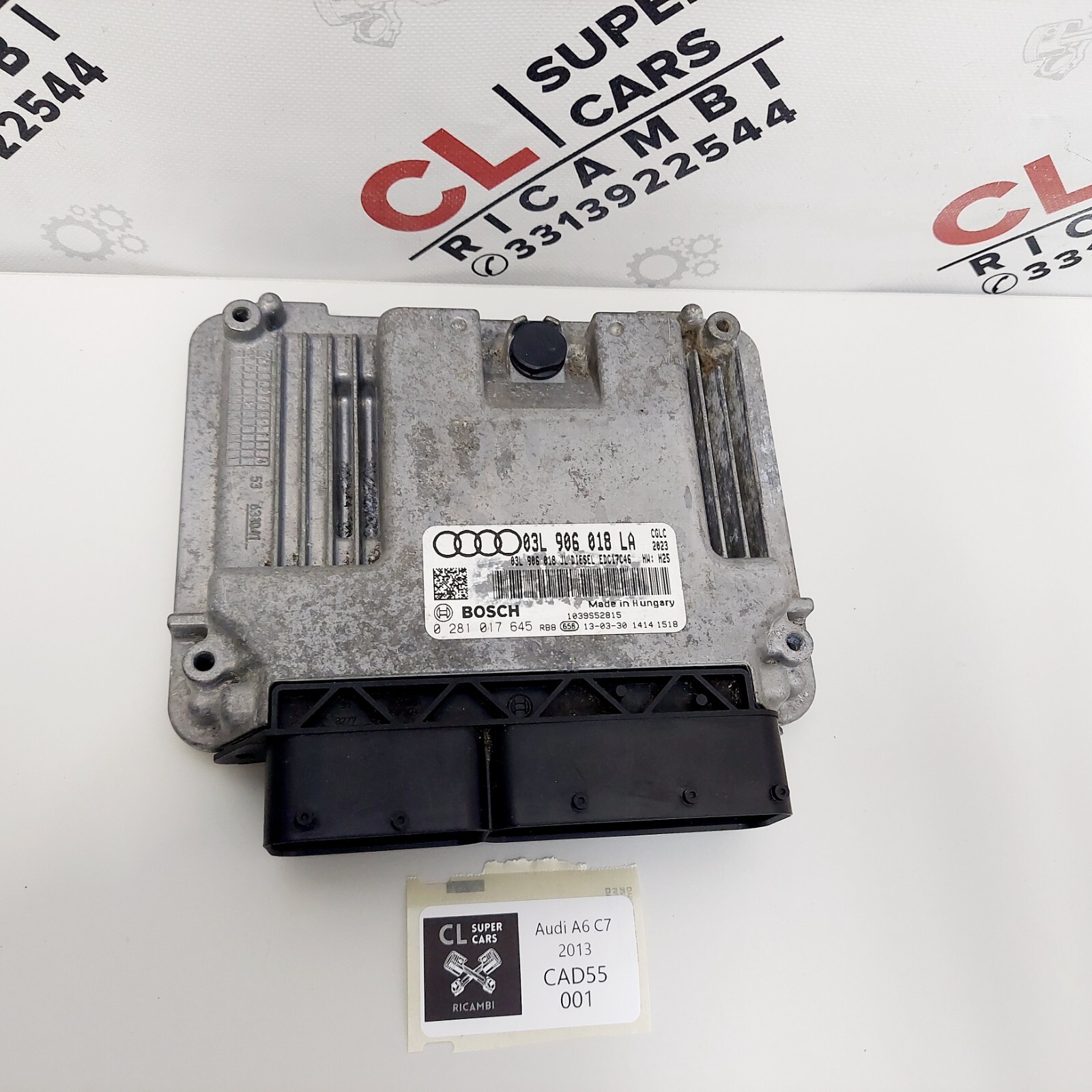 CENTRALINA ECU EDC17C46 0281017645 03L906018LA CGLC AUDI A6 C7 2012-2016