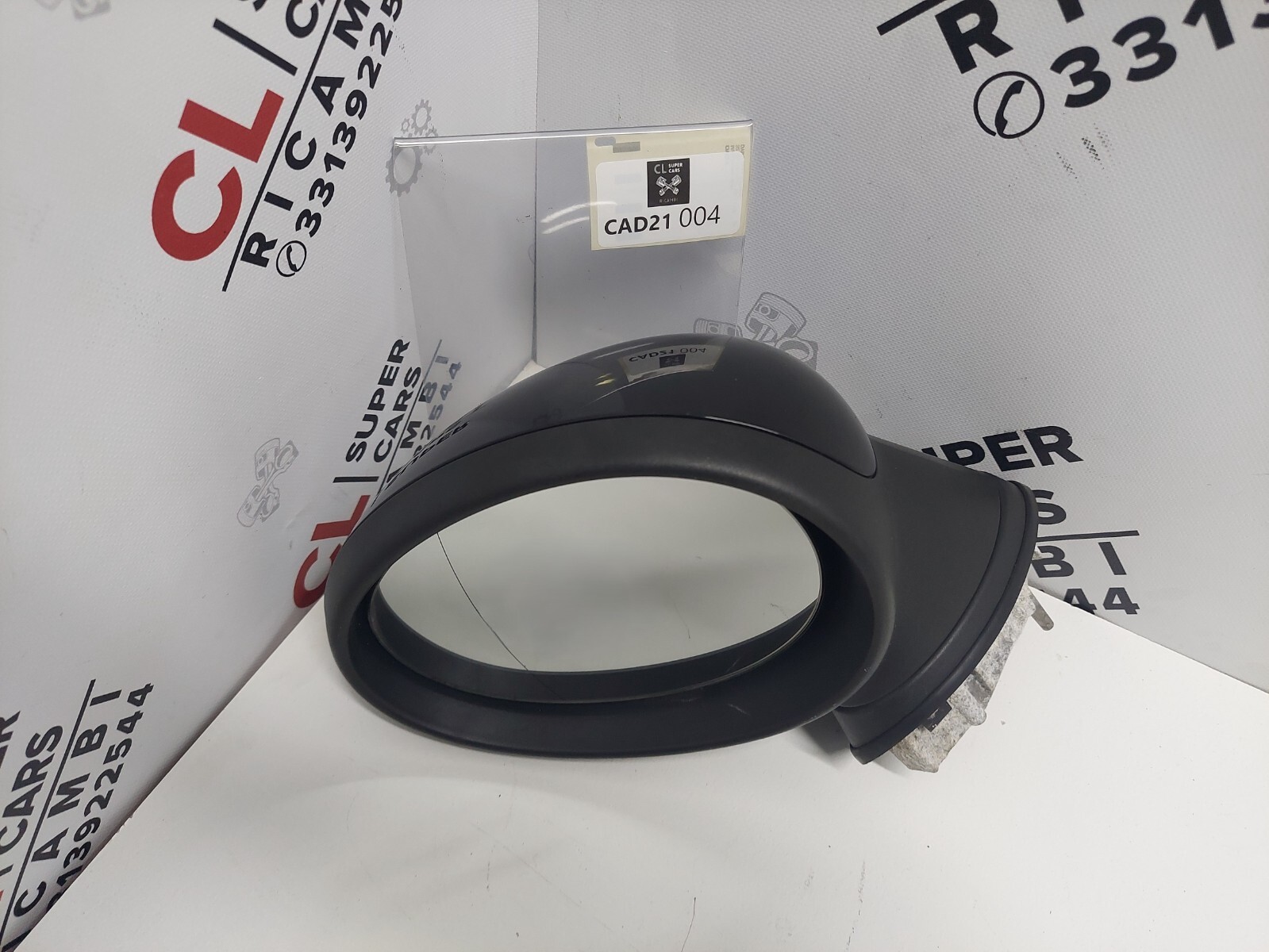 Specchio Retrovisore Sinistro SX (guida) MINI COOPER R56 nero 020904