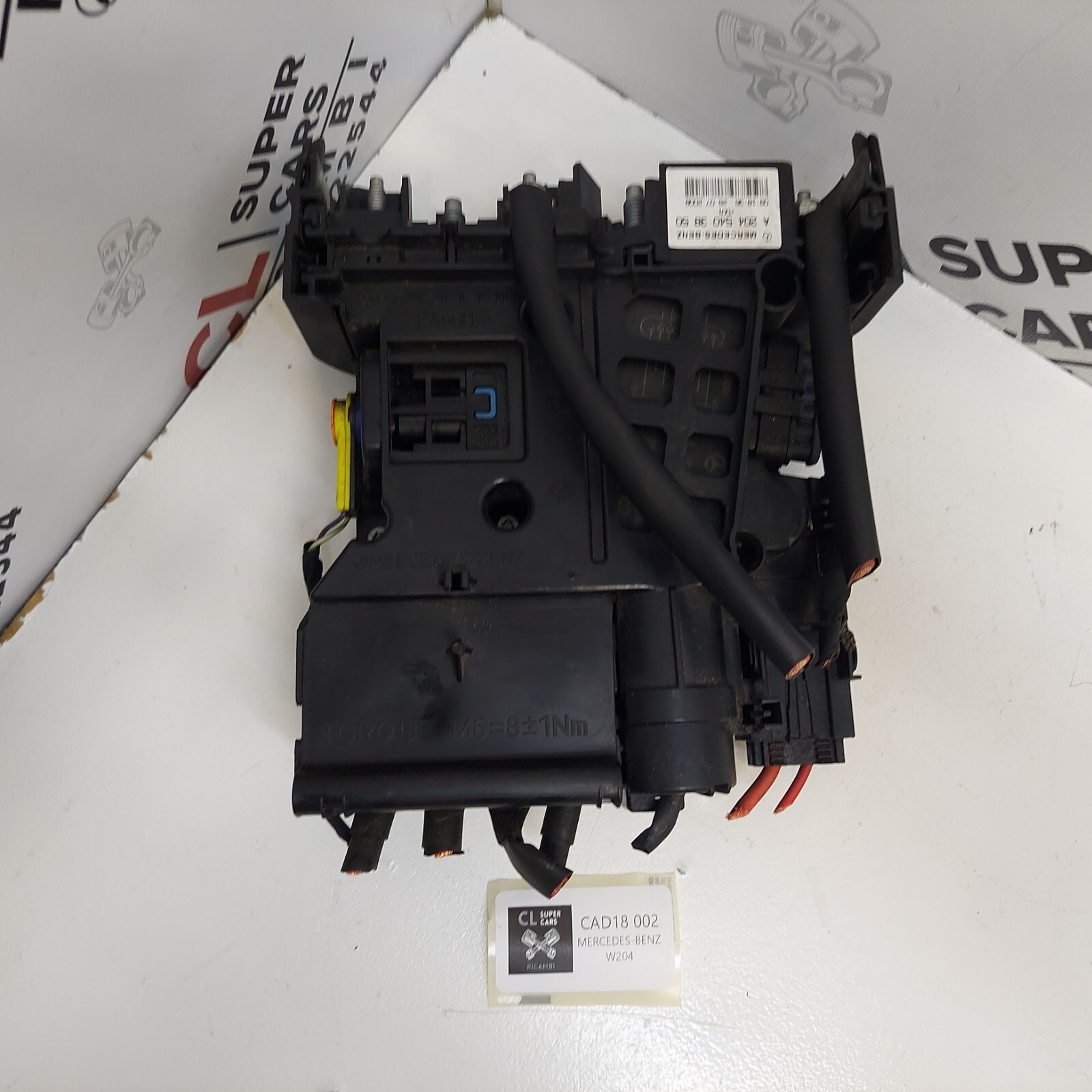 SCATOLA CENTRALINA BATTERIA RELAY A2045403850 MERCEDES C CLASS W204 2007-2014