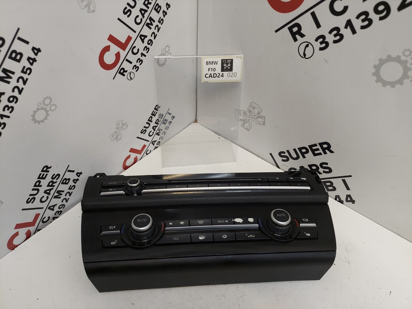COMANDI CLIMA E AUTORADIO 9229602-01 BMW SERIE 5 F10 11 2010-2017 CAD24 - immagine 3