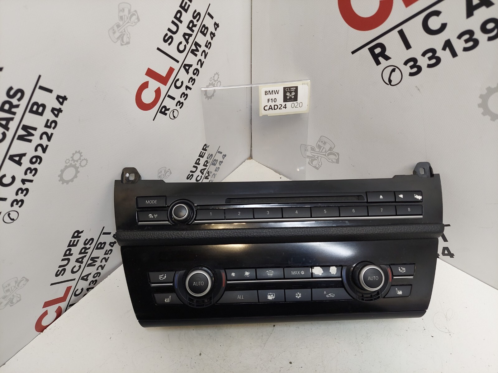 COMANDI CLIMA E AUTORADIO 9229602-01 BMW SERIE 5 F10 11 2010-2017 CAD24