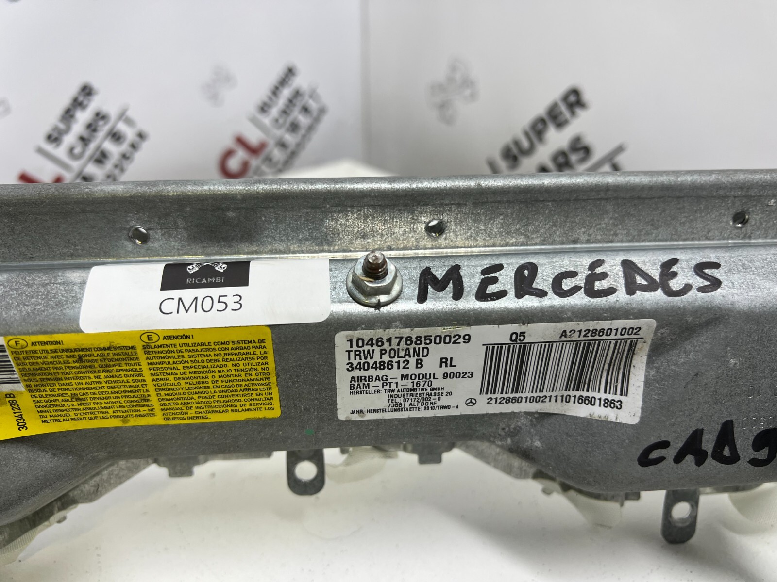 AIRBAG GINOCCHIO Mercedes-Benz A2128601002 - immagine 3