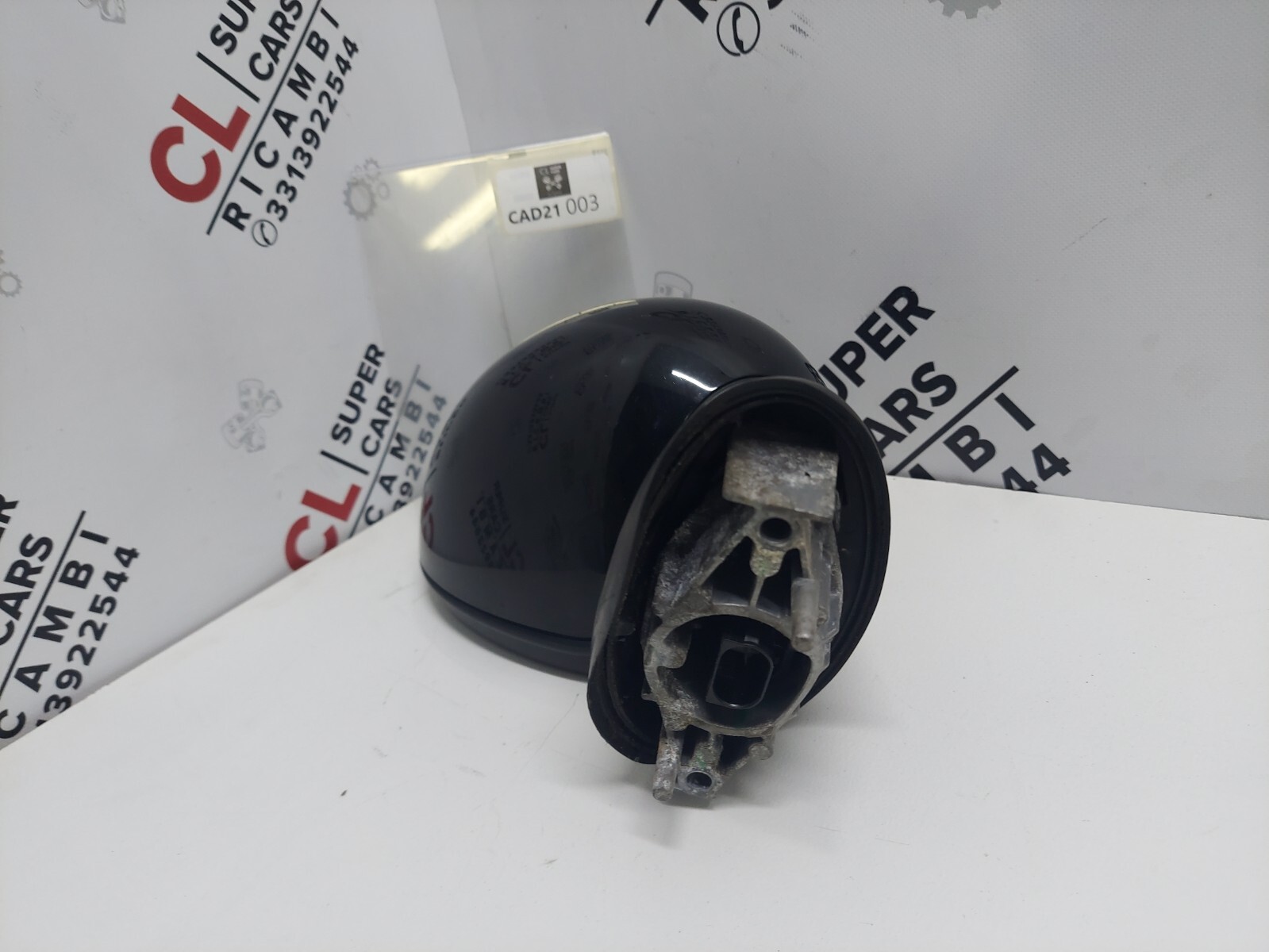 Specchio Retrovisore Destro DX (passeggero) MINI COOPER R56 nero 020904 - immagine 5