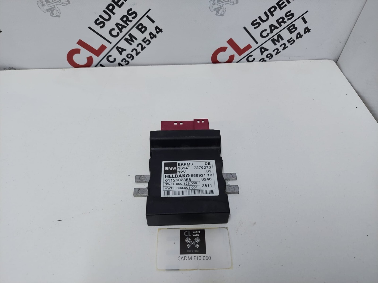 7276073 BMW 3 4 5 7 CENTRALINA POMPA CARBURANTE HELBAKO 558921