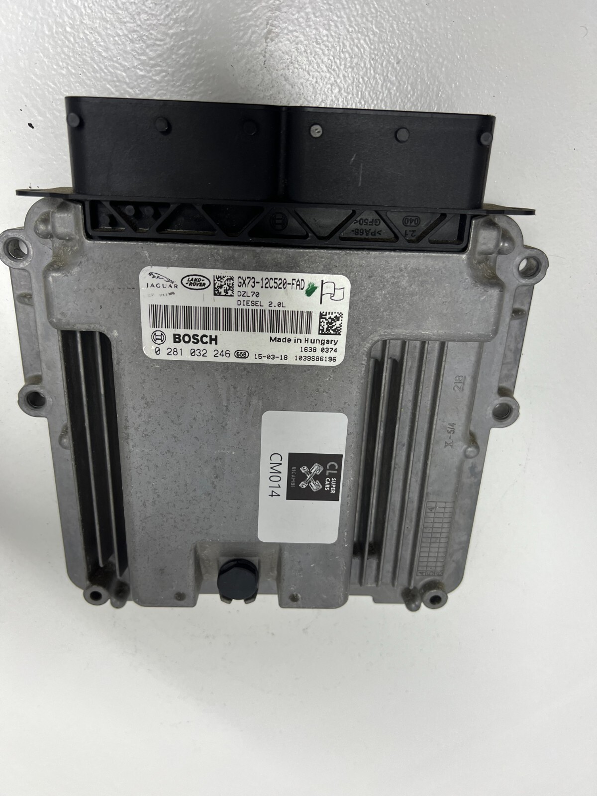 CENTRALINA ECU BOSCH 0281032246 GX73-12C520-FAD JAGUAR LAND ROVER 2.0 - immagine 3