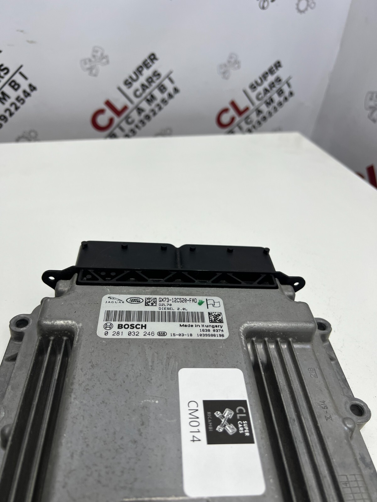 CENTRALINA ECU BOSCH 0281032246 GX73-12C520-FAD JAGUAR LAND ROVER 2.0 - immagine 6