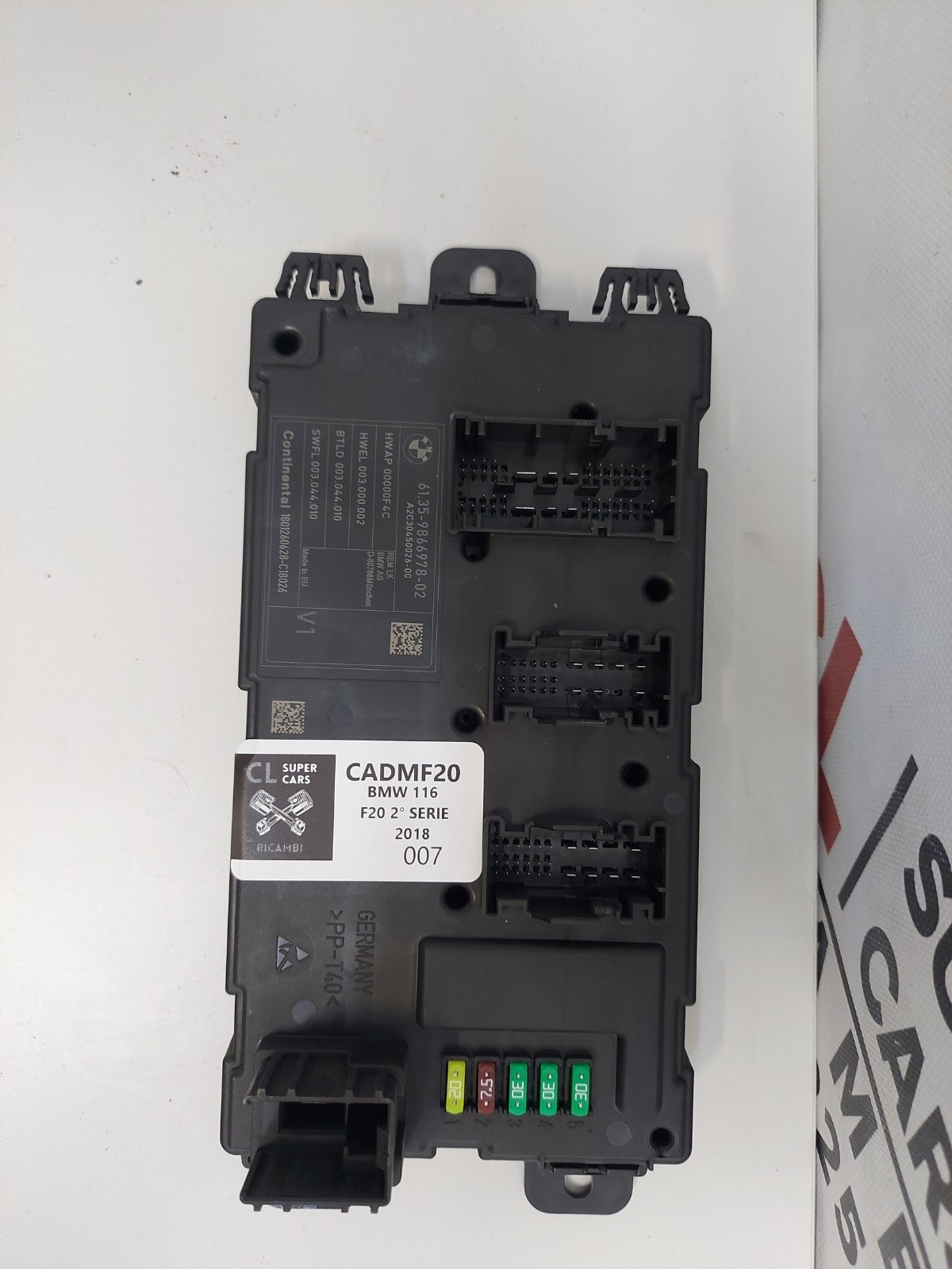 CENTRALINA MODULO POSTERIORE 61.359866978 BMW F20 LCI 2018 - immagine 4