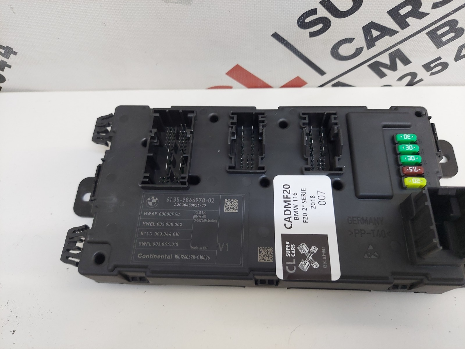 CENTRALINA MODULO POSTERIORE 61.359866978 BMW F20 LCI 2018