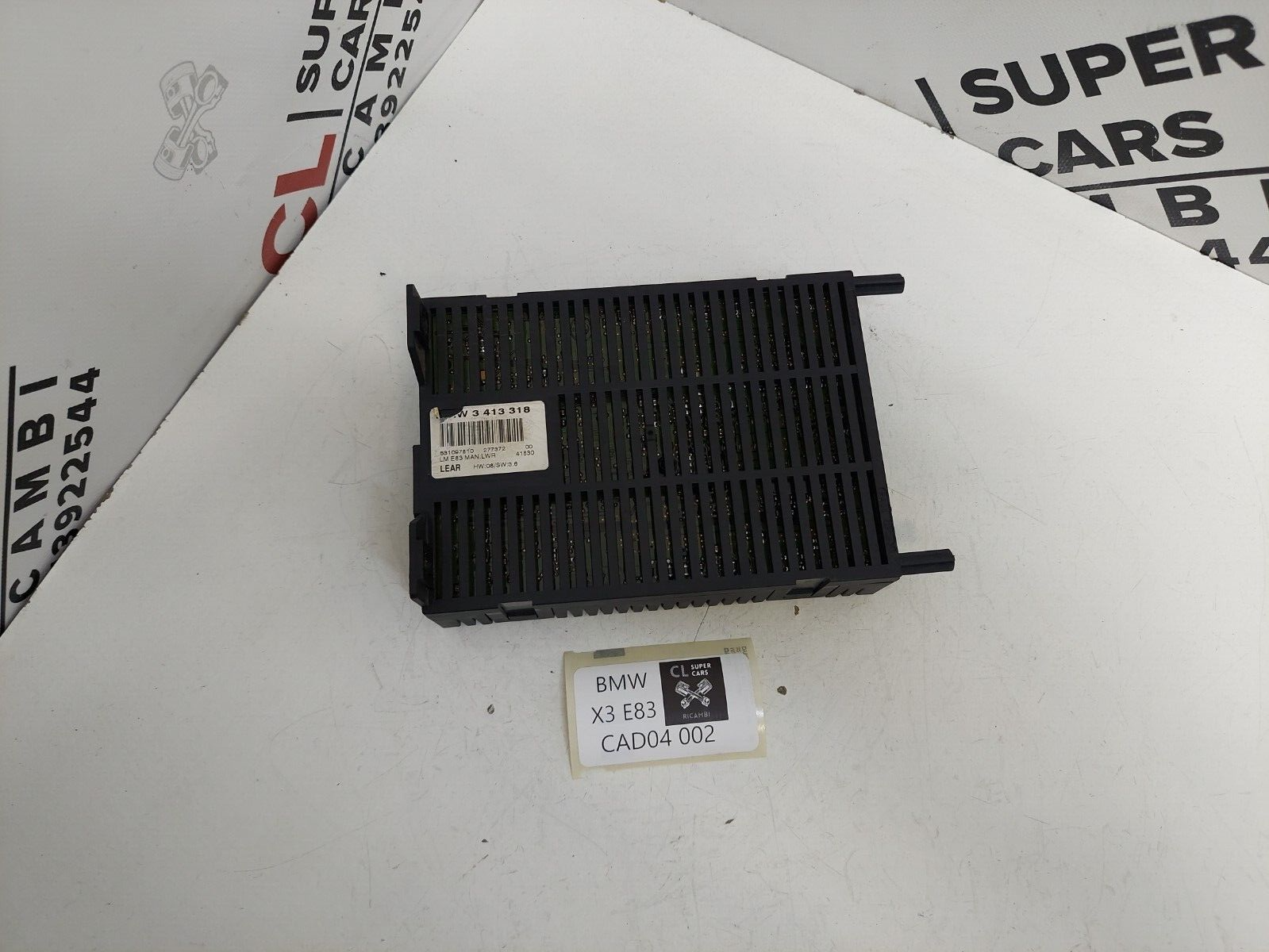 CENTRALINA MODULO LUCI BMW X3 E83 LM E83 531097810 3413318 CAD4 - immagine 3