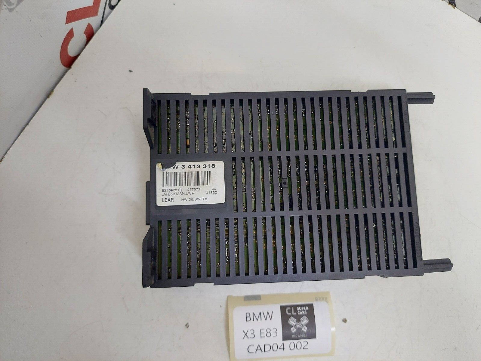 CENTRALINA MODULO LUCI BMW X3 E83 LM E83 531097810 3413318 CAD4