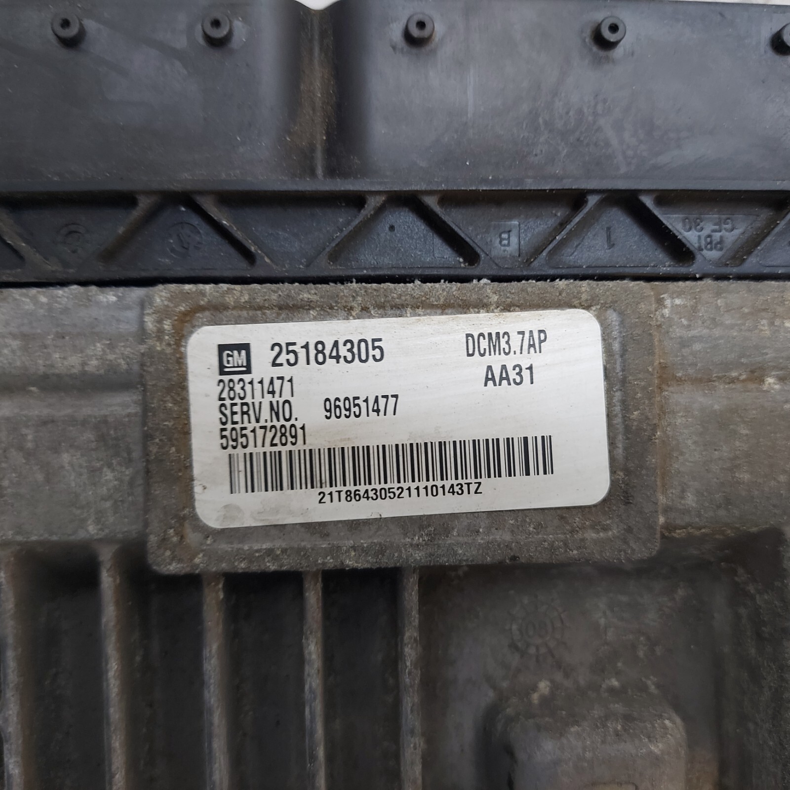 Centralina ECU GM 25184305 DCM3.7AP Captiva Antara - immagine 5