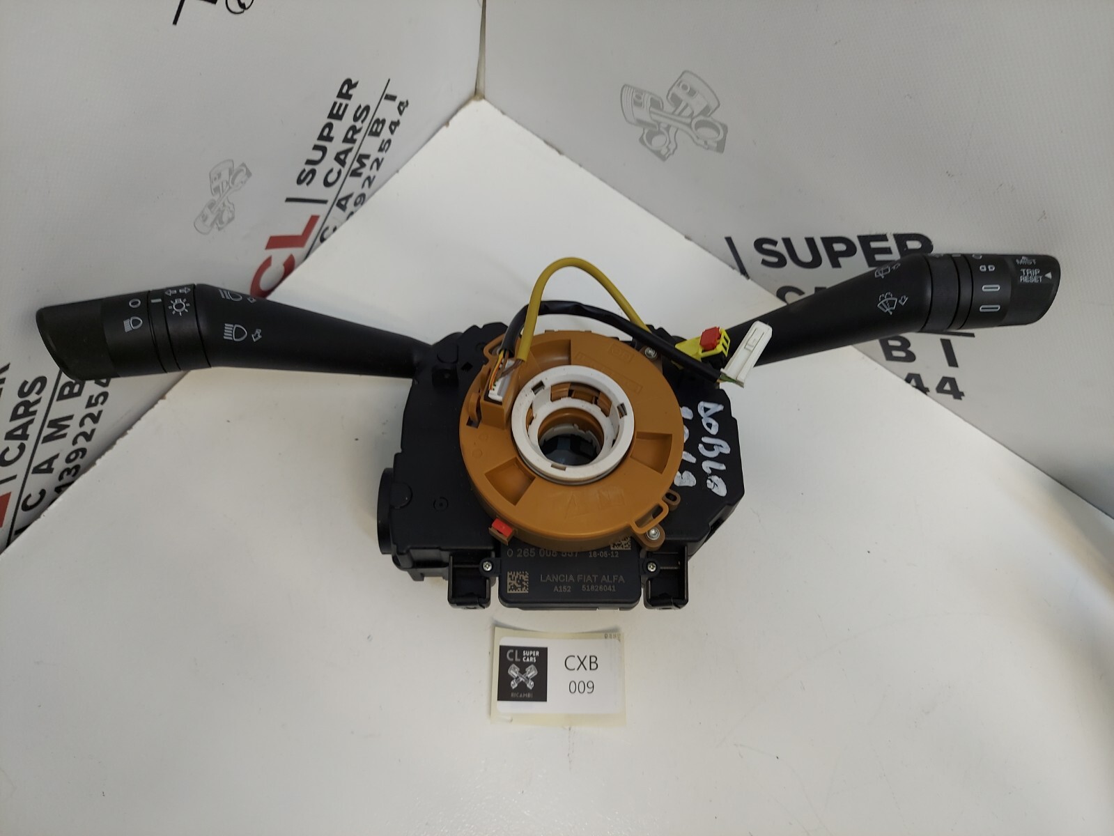 DEVIO LUCI SENSORE STERZO SPIRALATO 0265005557 FIAT DOBLO 2015-2020 - immagine 6
