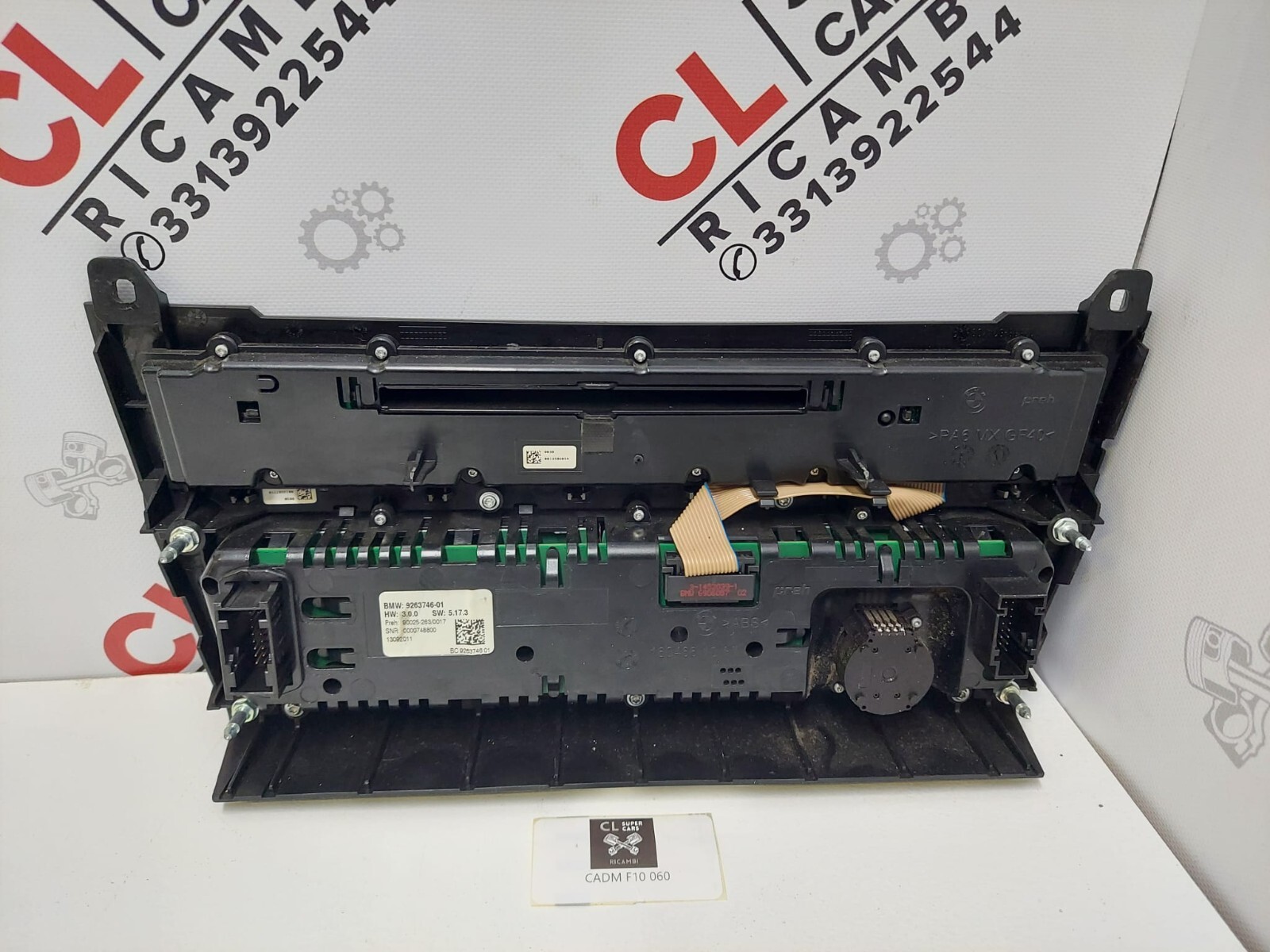 Blocco Comando Clima BMW Serie 5 F11 (2012) 3.0 Cod. 9263746-01 - immagine 4