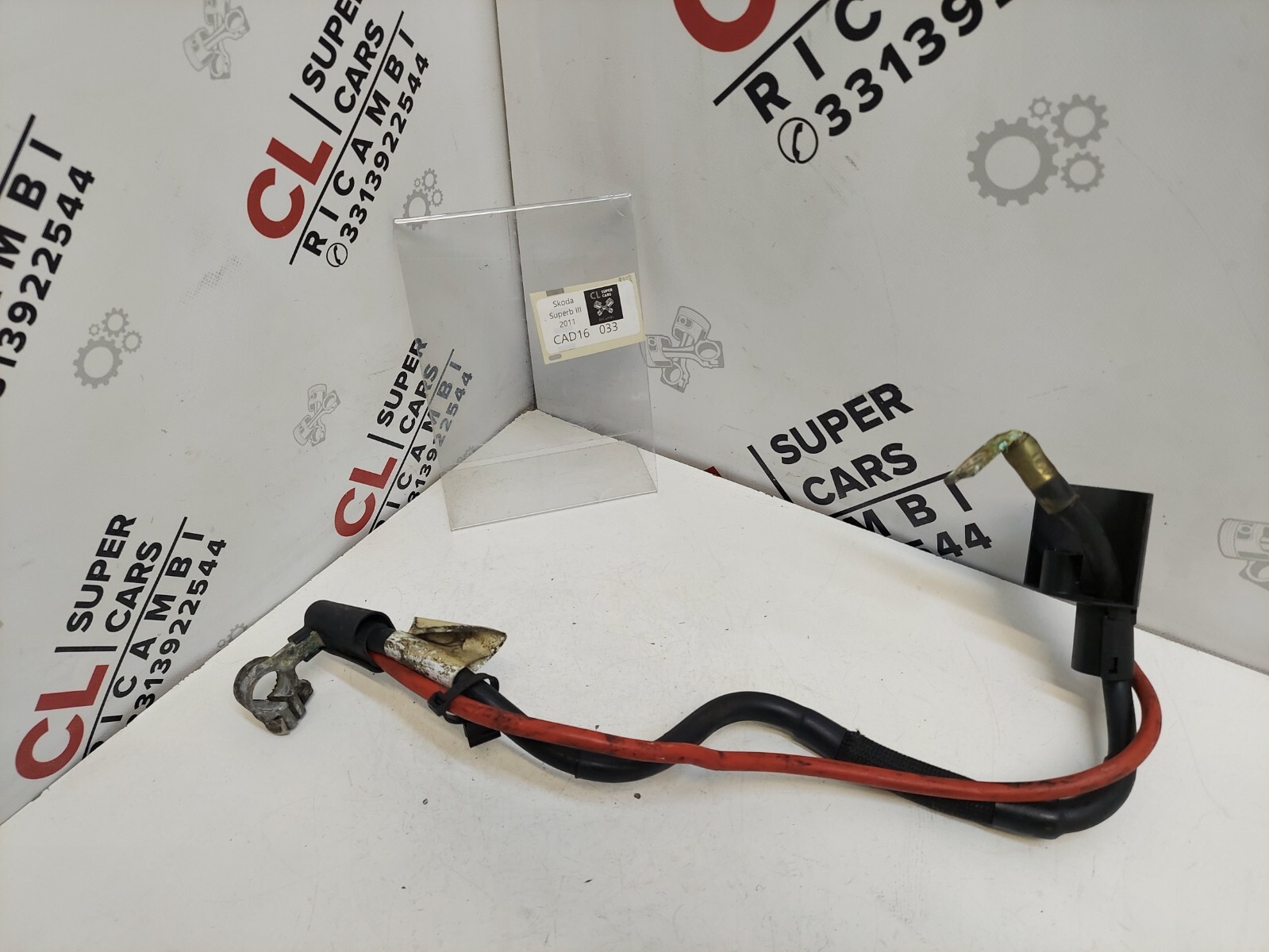 CAVO ELETTRICO BATTERIA SKODA Superb b6 3T 140cv 2011