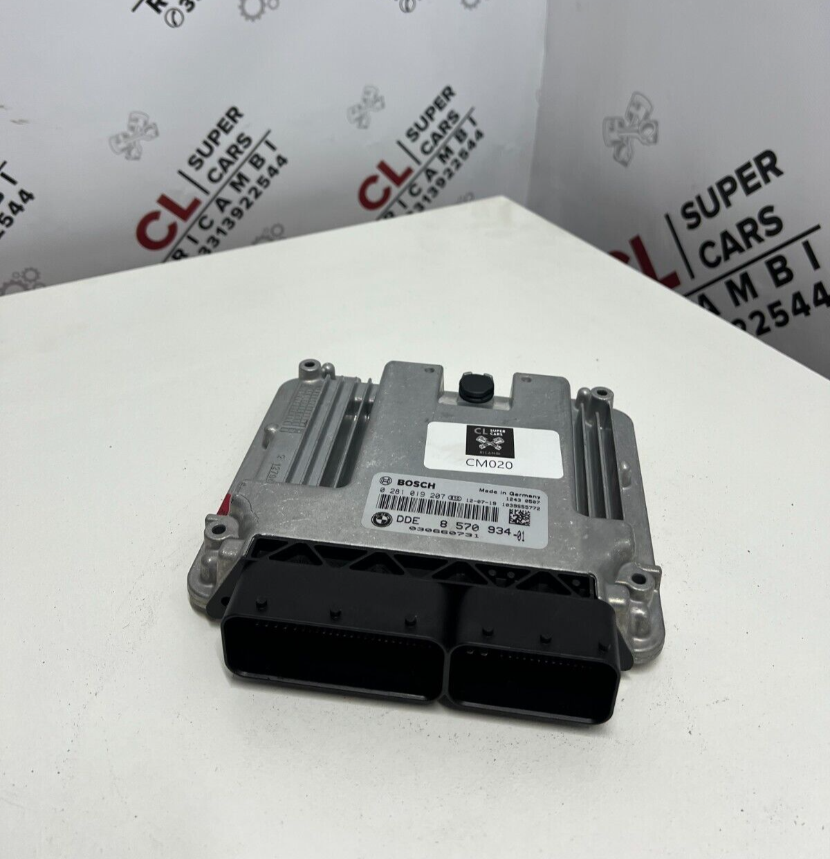 CENTRALINA ECU BOSCH 0281019207 DDE 8570934 BMW