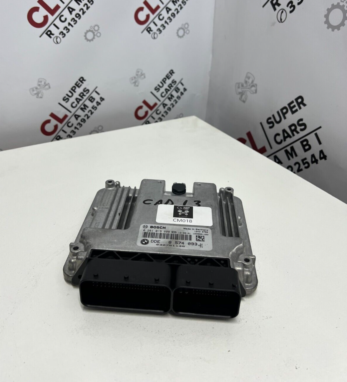 CENTRALINA ECU ECU BOSCH 0281019808 DDE 8574093 BMW