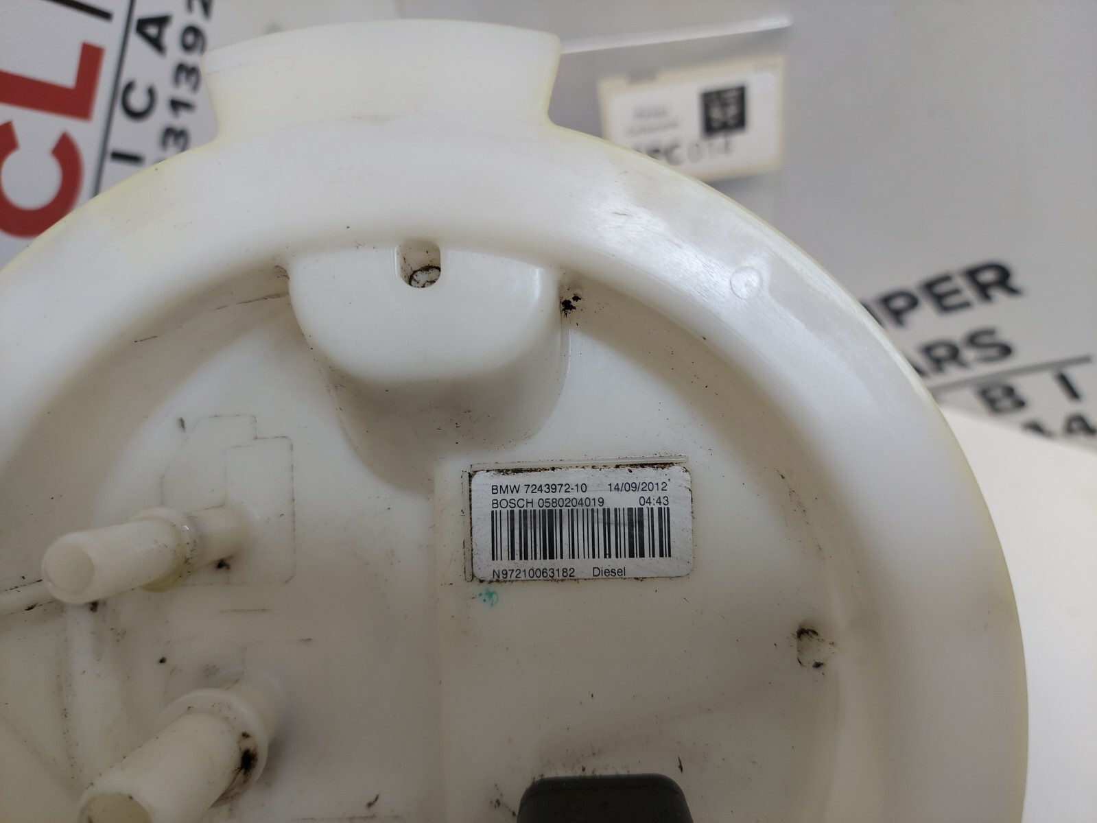 Pompa Carburante BMW F30 7243972-10 bosch 0580204019 - immagine 3