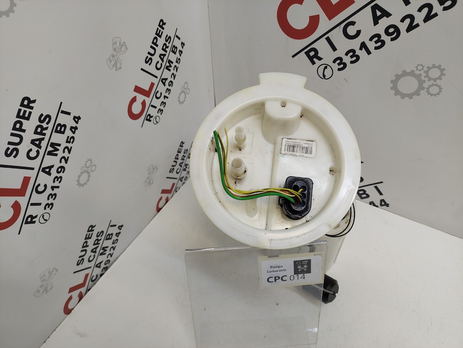 Pompa Carburante BMW F30 7243972-10 bosch 0580204019 - immagine 5